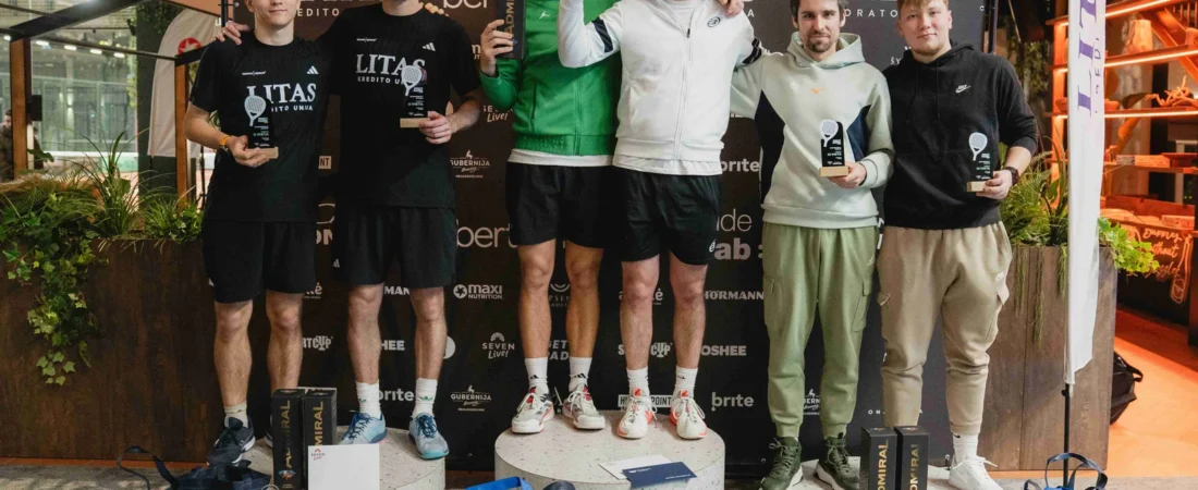 „Pro X Padel” turnyre – įnirtingos kovos ir svečių iš Ispanijos triumfas