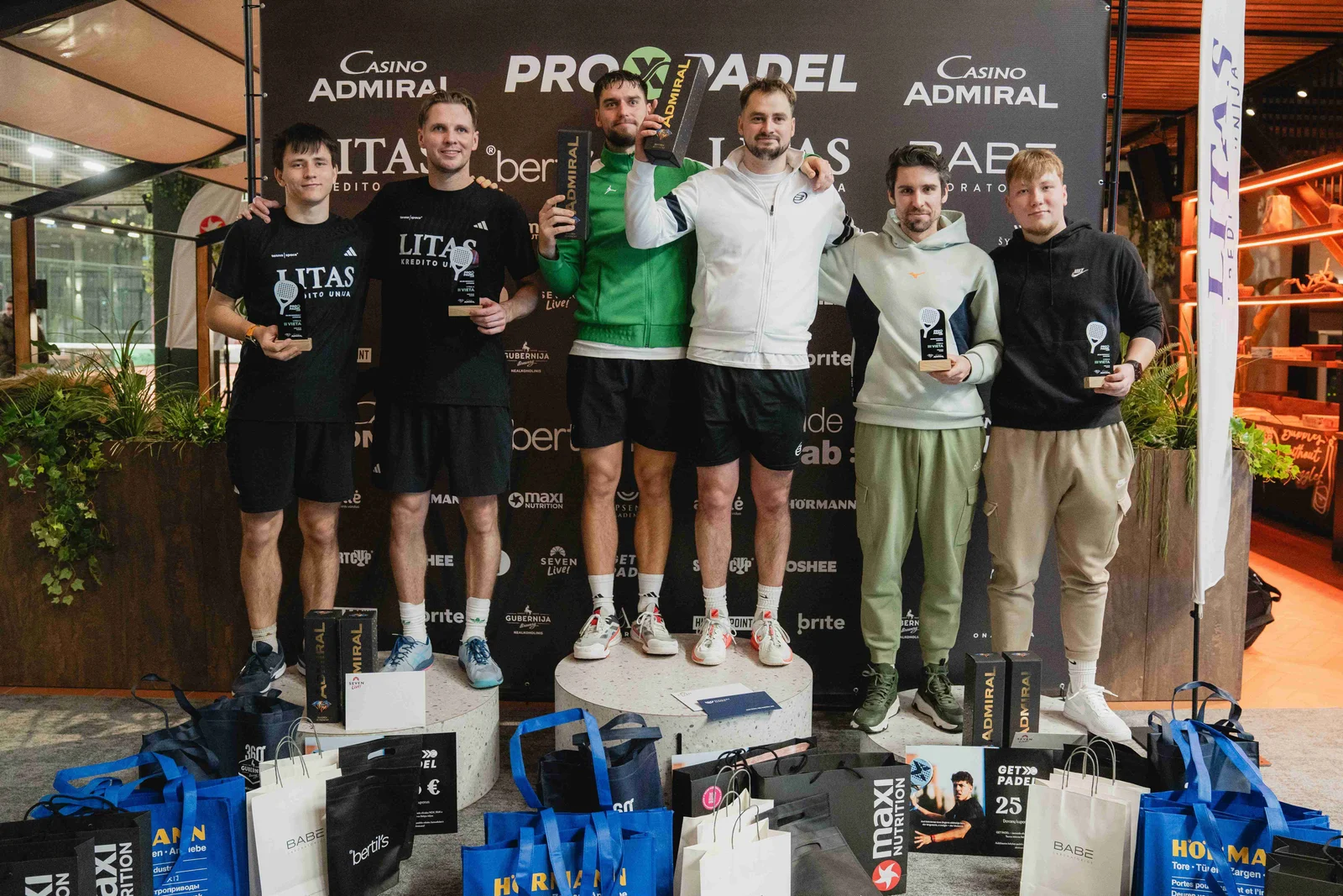 „Pro X Padel” turnyre – įnirtingos kovos ir svečių iš Ispanijos triumfas