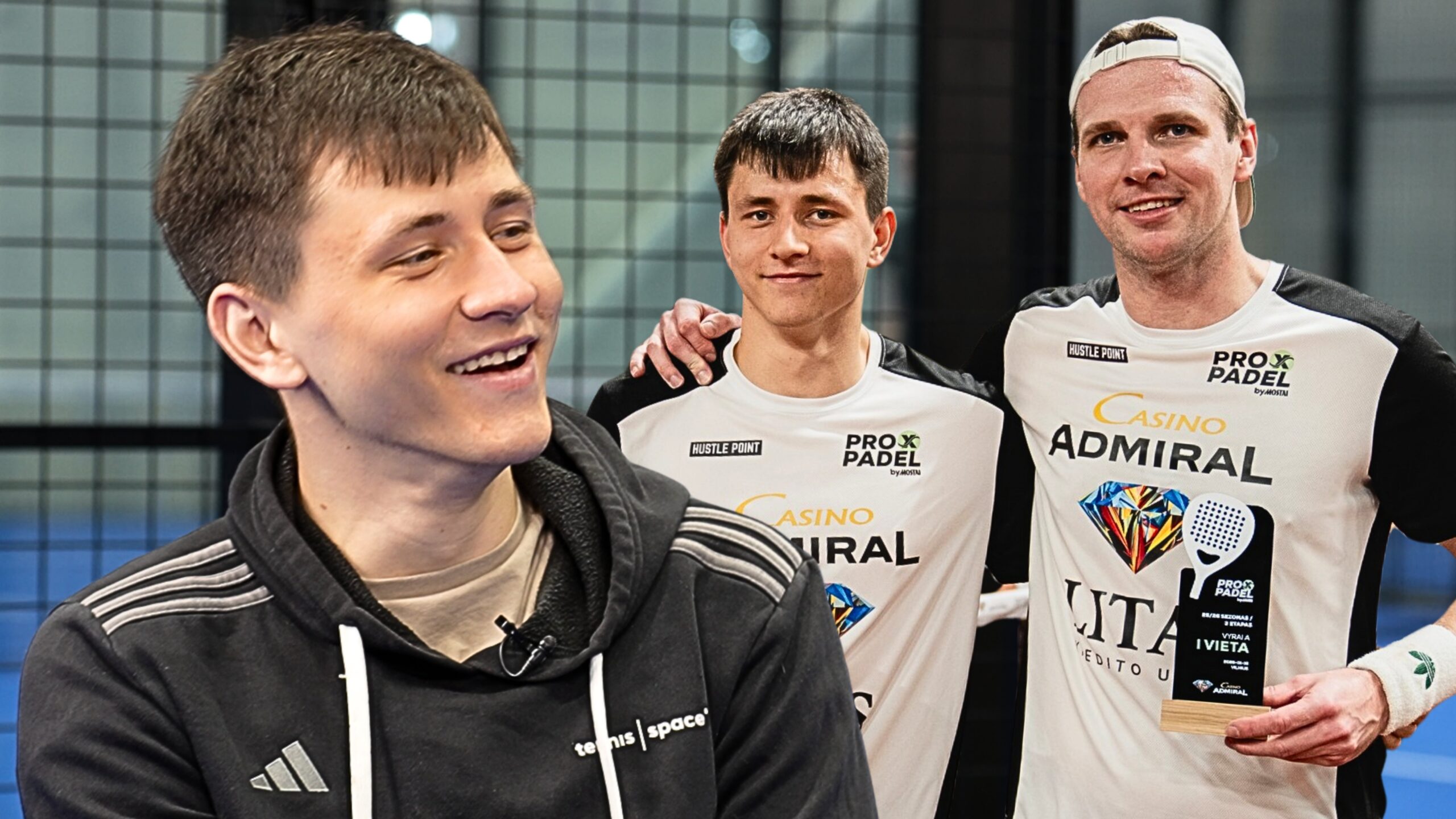 „Pro X Padel“ reitingo lyderis Nojus Poška – apie sezono tikslus, karjeros pradžią ir Lietuvos rinktinę